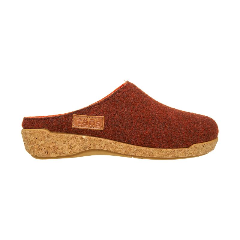 Clogsy Birkenstock Woollery Clog Damske Oranžové | SK 244EBC